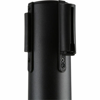 Genuine Joe Crowd-Control Posts - 34" Height - Black - Steel - 2 / Carton
