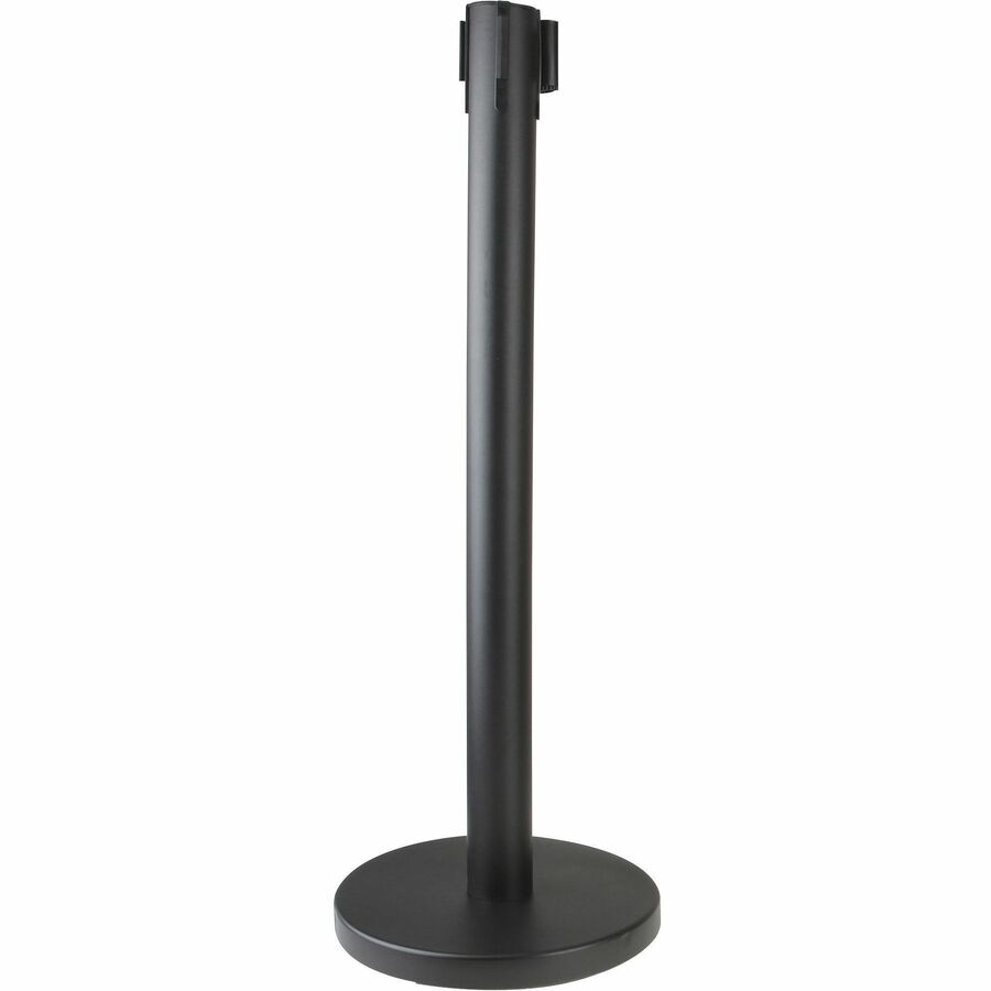 genuine-joe-crowd-control-posts-34-height-black-steel-2-carton_gjo00466 - 2