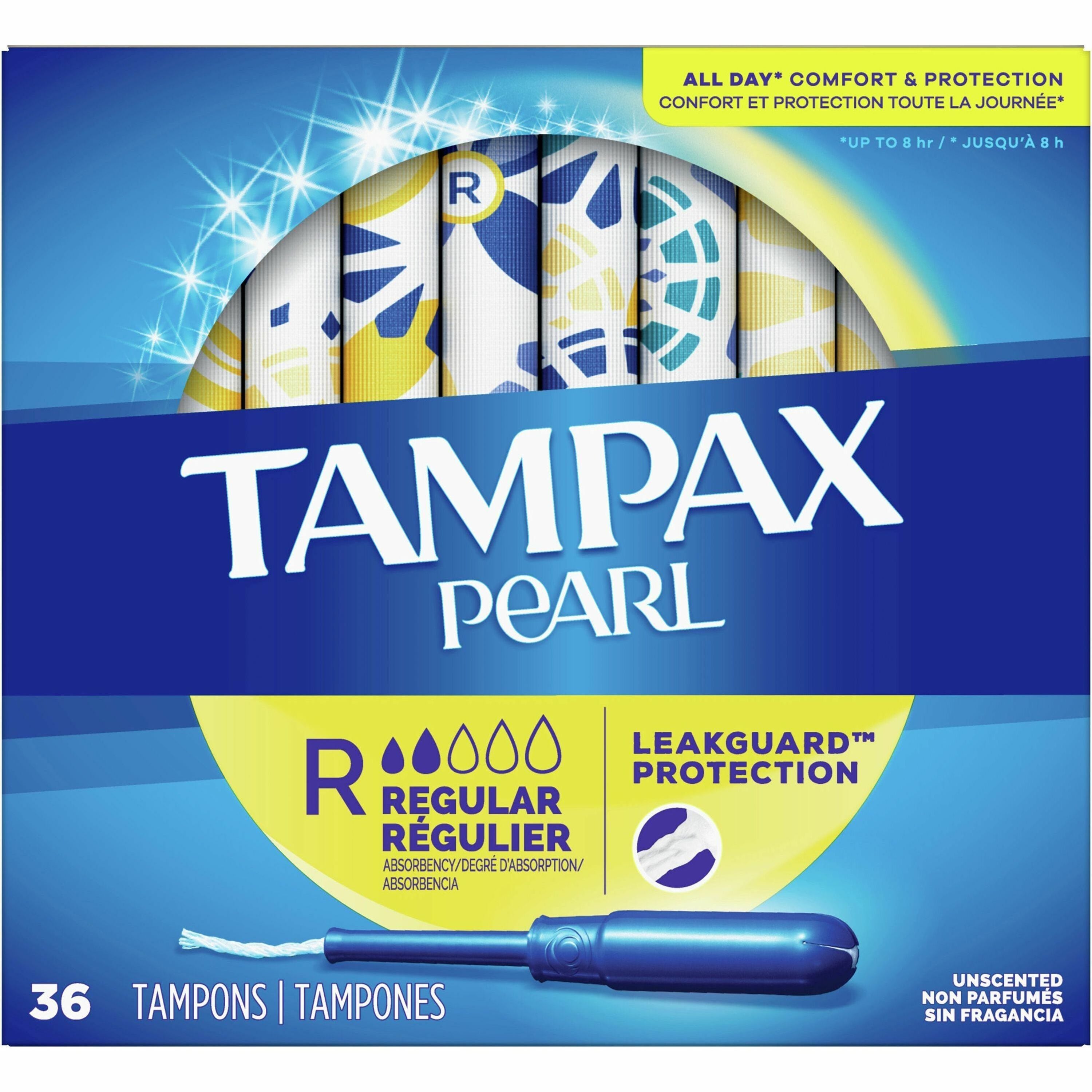 tampax-pearl-regular-tampons-plastic-applicator-36-box-12-carton-anti-leak-comfortable-unscented_pgc71127ct - 1