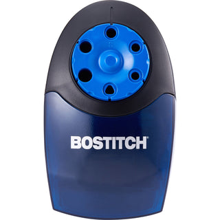 Bostitch QuietSharp? Antimicrobial Classroom Electric Pencil Sharpener - 6 Hole(s) - Helical - Blue - 1 Each - 2
