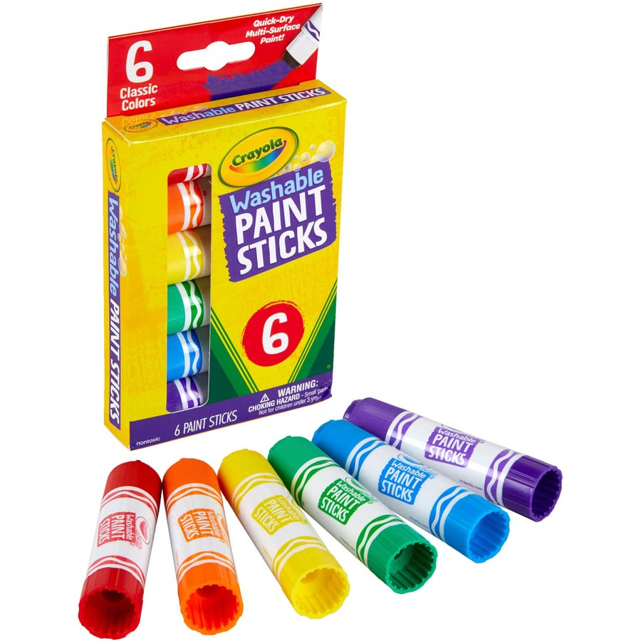 crayola-washable-paint-sticks-6-pack-red-orange-yellow-blue-green-purple_cyo546207 - 3