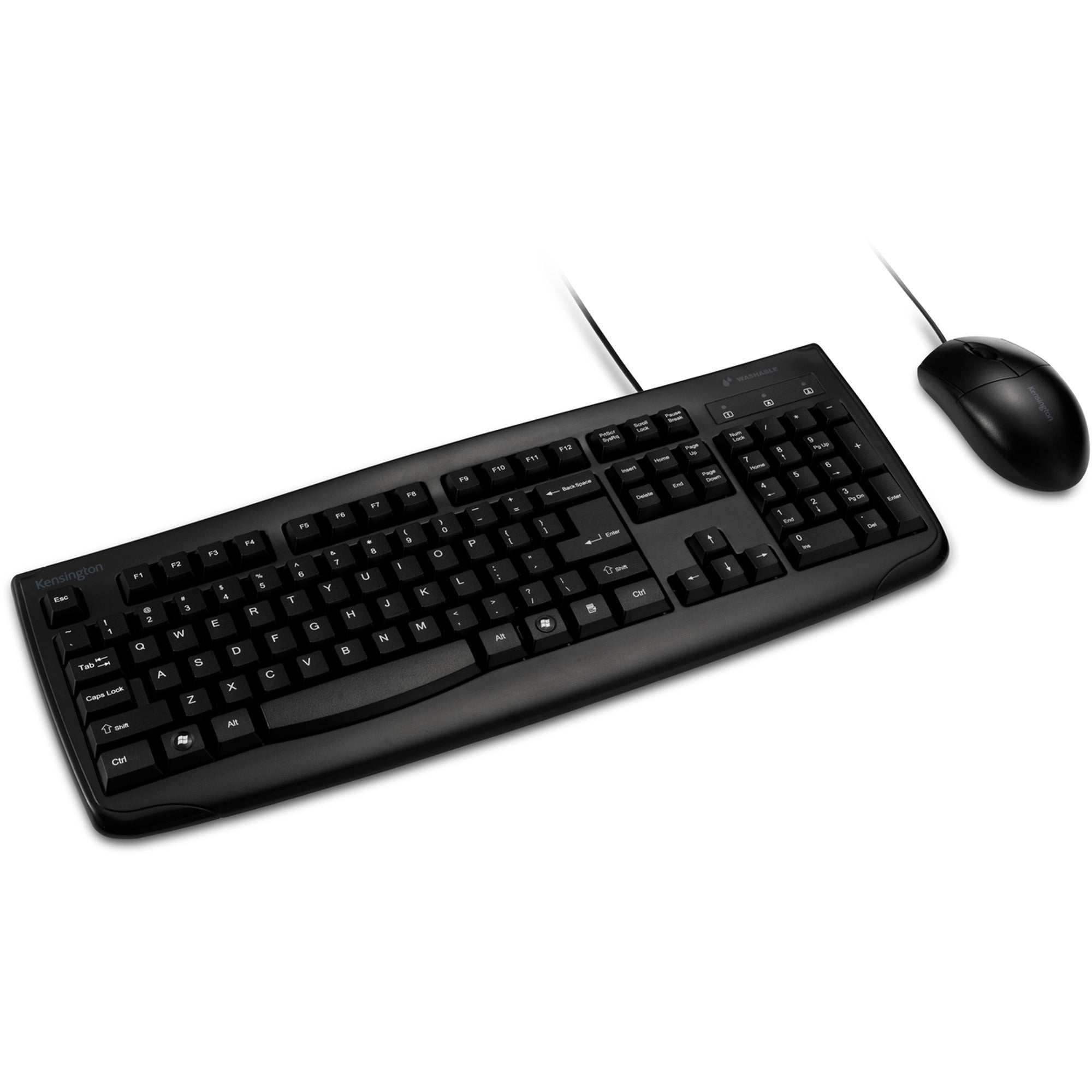 kensington-pro-fit-washable-wired-desktop-set-usb-cable-keyboard-104-key-usb-cable-mouse-optical-1600-dpi-3-button-rugged-scroll-wheel-symmetrical_kmw70316 - 1