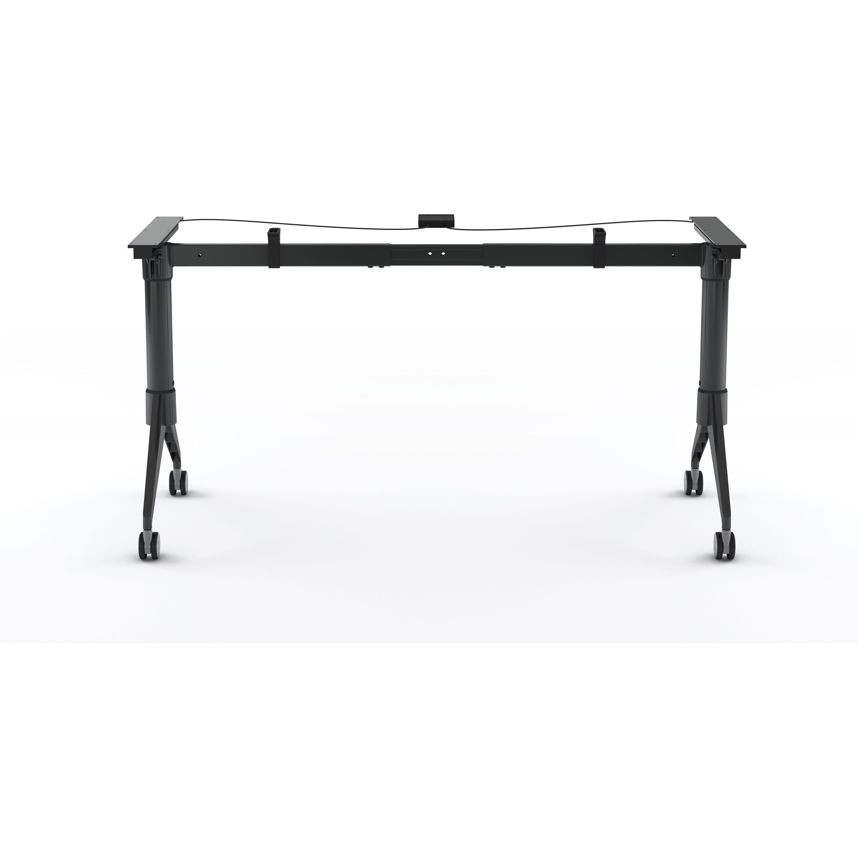 lorell-spry-nesting-training-table-base-black-folding-base-2-legs-2950-height-assembly-required-cold-rolled-steel-crs-1-each_llr60738 - 3