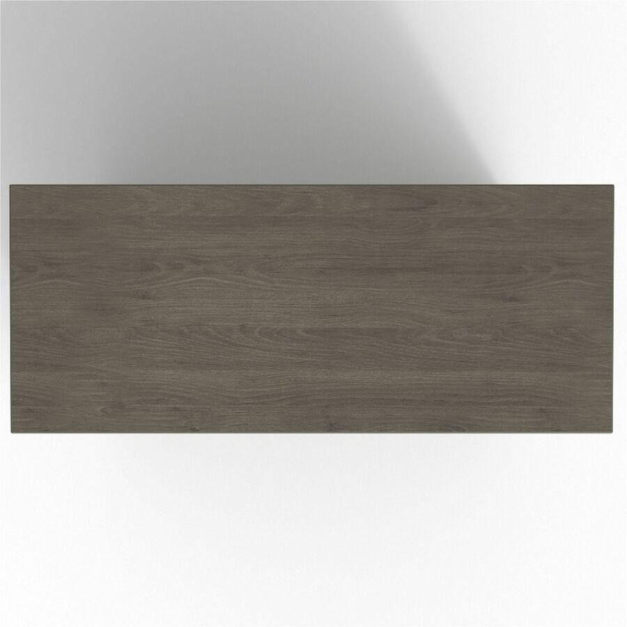 Lorell Prominence 2.0 Bookcase - 34" x 12"69" , 1" Top, 0.1" Edge - 5 Shelve(s) - 4 Adjustable Shelf(ves) - Material: Particleboard - Finish: Gray Elm