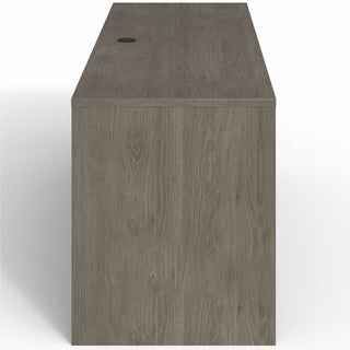 Lorell Prominence 2.0 Right-Pedestal Credenza - 66" x 24"29" , 1" Top, 0.1" Edge - 2 x File Drawer(s) - Single Pedestal on Right Side - Band Edge - Material: Particleboard - Finish: Thermofused Melamine (TFM)