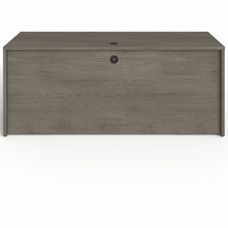 Lorell Prominence 2.0 Double-Pedestal Credenza - 72" x 24"29" , 1" Top, 0.1" Edge - 2 x File Drawer(s) - Double Pedestal on Left/Right Side - Band Edge - Material: Particleboard - Finish: Thermofused Melamine (TFM)