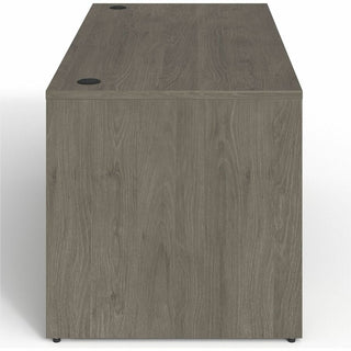 Lorell Prominence 2.0 Double-Pedestal Desk - 60" x 30"29" , 1" Top, 0.1" Edge - 5 x File, Box Drawer(s) - Double Pedestal on Left/Right Side - Band Edge - Material: Particleboard - Finish: Thermofused Melamine (TFM)