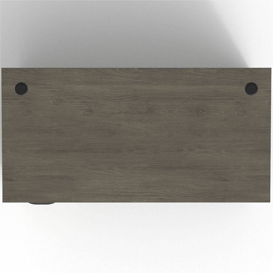 Lorell Prominence 2.0 Left-Pedestal Desk - 60" x 30"29" , 1" Top, 0.1" Edge - 3 x File, Box Drawer(s) - Single Pedestal on Left Side - Band Edge - Material: Particleboard - Finish: Thermofused Melamine (TFM)