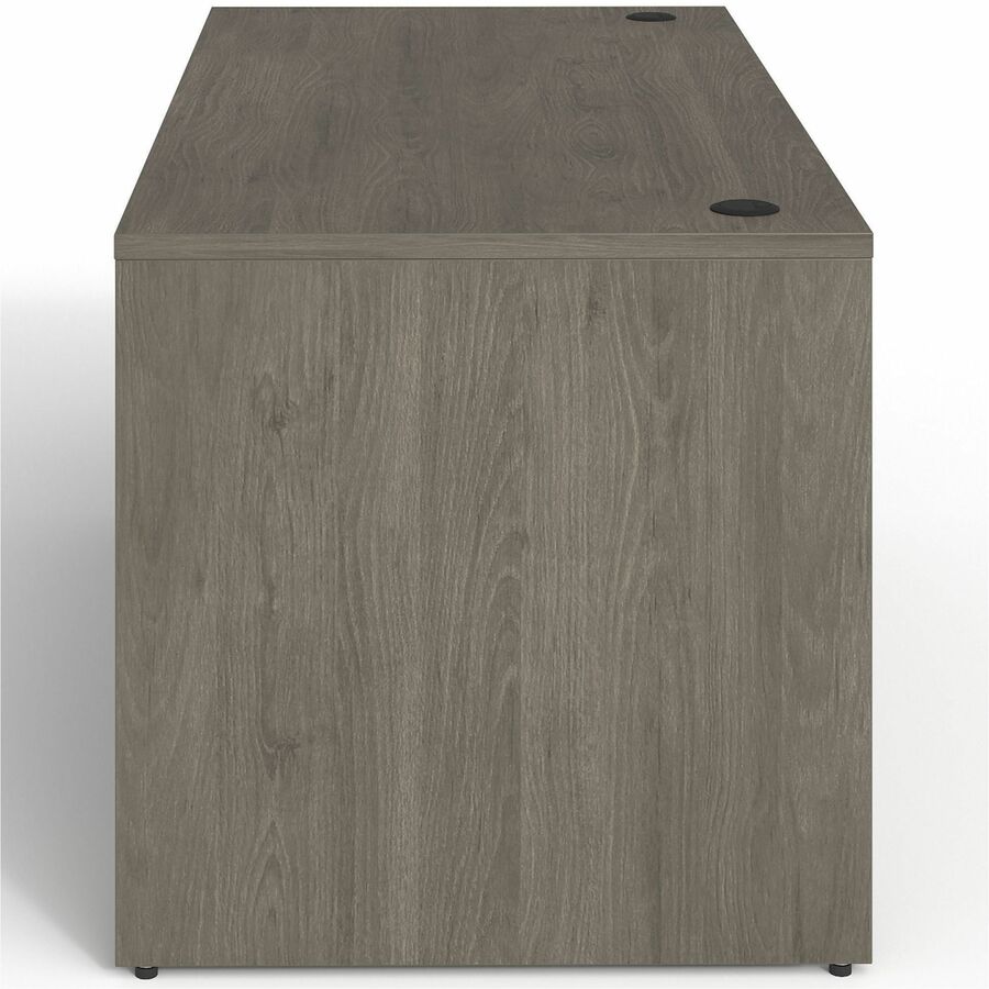 Lorell Prominence 2.0 Right-Pedestal Desk - 60" x 30"29" , 1" Top, 0.1" Edge - 3 x File, Box Drawer(s) - Single Pedestal on Right Side - Band Edge - Material: Particleboard - Finish: Thermofused Melamine (TFM)