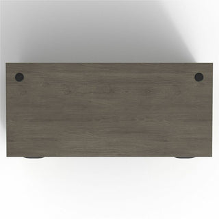 Lorell Prominence 2.0 Double-Pedestal Desk - 66" x 30"29" , 1" Top, 0.1" Edge - 5 x File, Box Drawer(s) - Double Pedestal on Left/Right Side - Band Edge - Material: Particleboard - Finish: Thermofused Melamine (TFM)