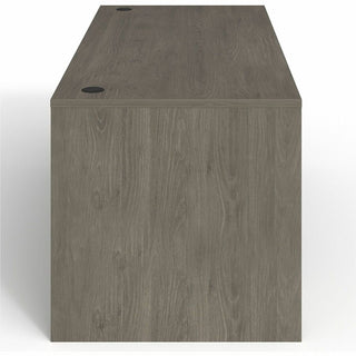 Lorell Prominence 2.0 Left-Pedestal Desk - 66" x 30"29" , 1" Top, 0.1" Edge - 3 x File, Box Drawer(s) - Single Pedestal on Left Side - Band Edge - Material: Particleboard - Finish: Thermofused Melamine (TFM)