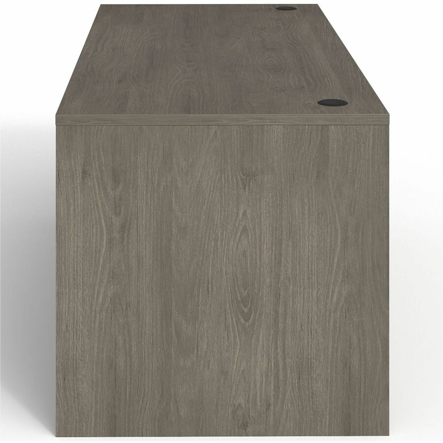 Lorell Prominence 2.0 Left-Pedestal Desk - 66" x 30"29" , 1" Top, 0.1" Edge - 3 x File, Box Drawer(s) - Single Pedestal on Left Side - Band Edge - Material: Particleboard - Finish: Thermofused Melamine (TFM)