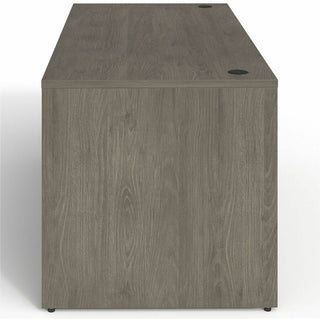 Lorell Prominence 2.0 Right-Pedestal Desk - 66" x 30"29" , 1" Top, 0.1" Edge - 3 x File, Box Drawer(s) - Single Pedestal on Right Side - Band Edge - Material: Particleboard - Finish: Thermofused Melamine (TFM)