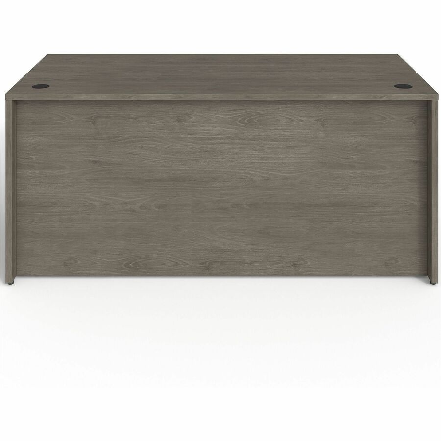 Lorell Prominence 2.0 Right-Pedestal Desk - 66" x 30"29" , 1" Top, 0.1" Edge - 3 x File, Box Drawer(s) - Single Pedestal on Right Side - Band Edge - Material: Particleboard - Finish: Thermofused Melamine (TFM)