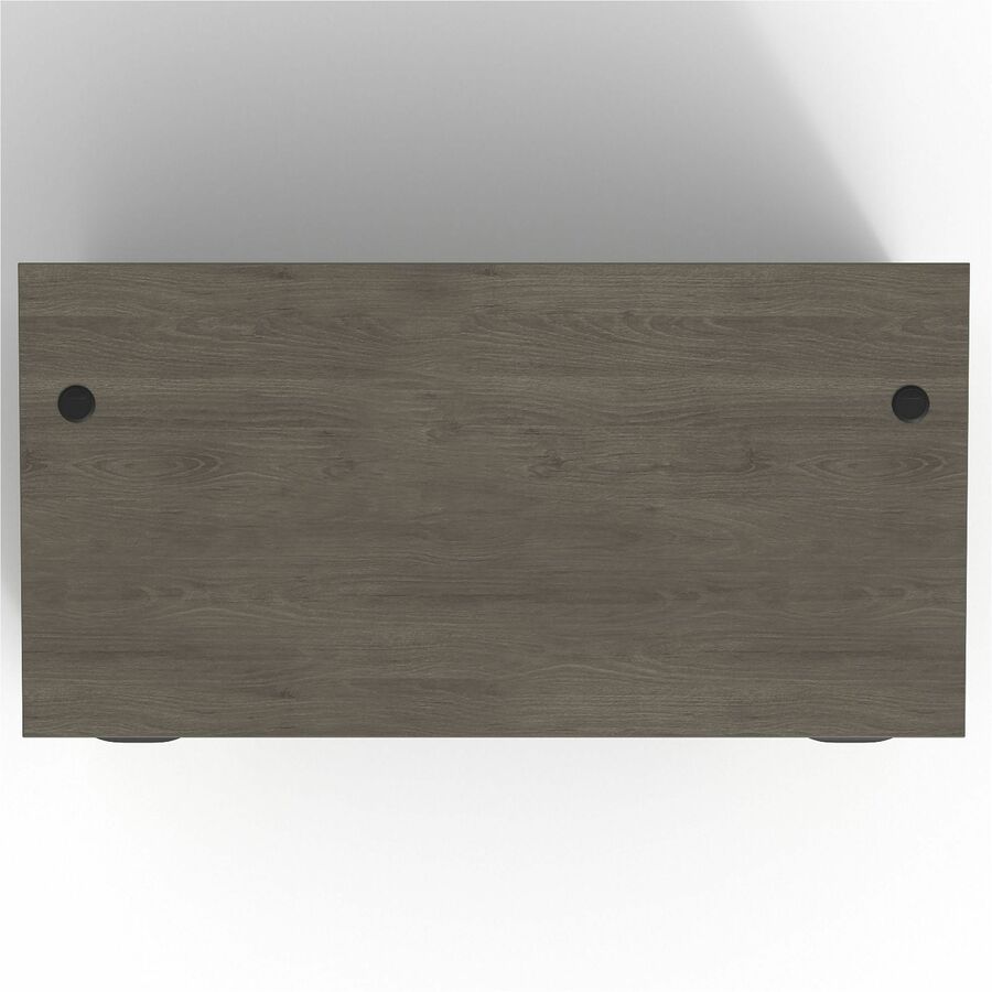 Lorell Prominence 2.0 Double-Pedestal Desk - 72" x 36"29" , 1" Top, 0.1" Edge - 5 x File, Box Drawer(s) - Double Pedestal on Left/Right Side - Band Edge - Material: Particleboard - Finish: Thermofused Melamine (TFM)