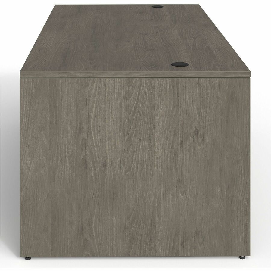 Lorell Prominence 2.0 Double-Pedestal Desk - 72" x 36"29" , 1" Top, 0.1" Edge - 5 x File, Box Drawer(s) - Double Pedestal on Left/Right Side - Band Edge - Material: Particleboard - Finish: Thermofused Melamine (TFM)