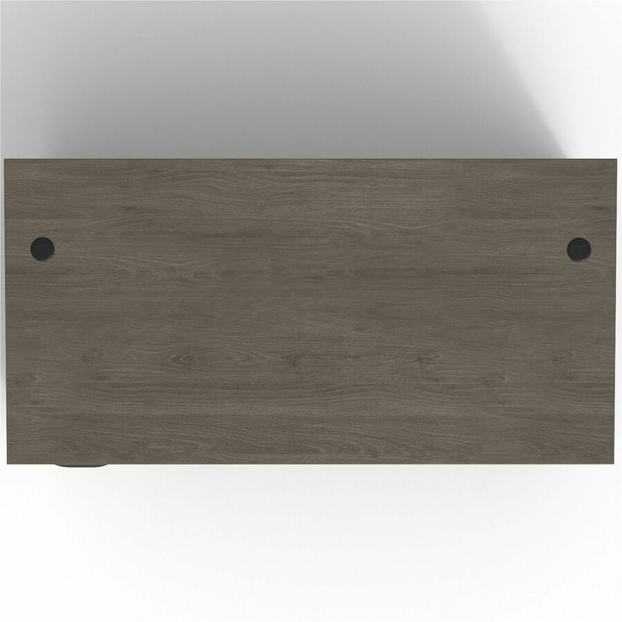 Lorell Prominence 2.0 Left-Pedestal Desk - 72" x 36"29" , 1" Top, 0.1" Edge - 3 x File, Box Drawer(s) - Single Pedestal on Left Side - Band Edge - Material: Particleboard - Finish: Thermofused Melamine (TFM)