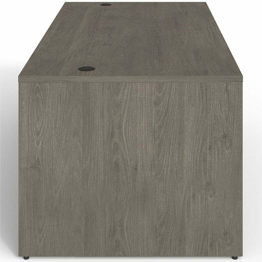 Lorell Prominence 2.0 Right-Pedestal Desk - 72" x 36"29" , 1" Top, 0.1" Edge - 3 x File, Box Drawer(s) - Single Pedestal on Right Side - Band Edge - Material: Particleboard - Finish: Thermofused Melamine (TFM)