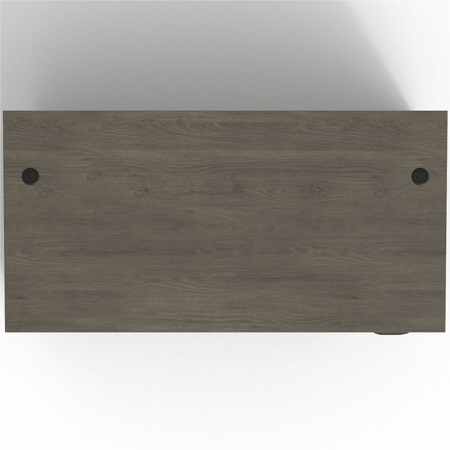 Lorell Prominence 2.0 Right-Pedestal Desk - 72" x 36"29" , 1" Top, 0.1" Edge - 3 x File, Box Drawer(s) - Single Pedestal on Right Side - Band Edge - Material: Particleboard - Finish: Thermofused Melamine (TFM)