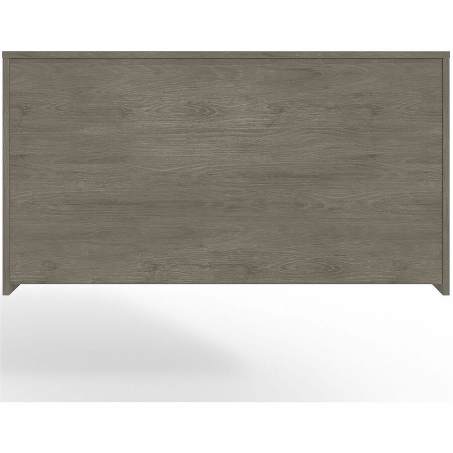 Lorell Prominence 2.0 Hutch - 66" x 16"39" - 4 Door(s) - Material: Particleboard - Finish: Gray Elm, Thermofused Melamine (TFM), Laminate