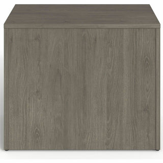 Lorell Prominence 2.0 Lateral File - 36" x 22"29" , 1" Top, 0.1" Edge - 2 x File Drawer(s) - Band Edge - Material: Laminate - Finish: Gray Elm