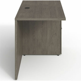 Lorell Prominence 2.0 Right Return - 48" x 24"29" , 1" Top, 0.1" Edge - 2 x File Drawer(s)Right Side - Material: Particleboard, Thermofused Melamine (TFM) - Finish: Gray