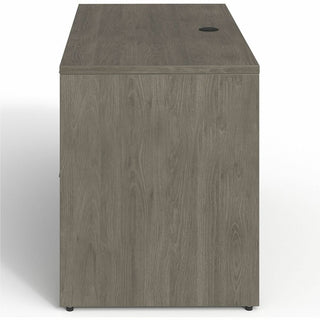 Lorell Prominence 2.0 Right Return - 48" x 24"29" , 1" Top, 0.1" Edge - 2 x File Drawer(s)Right Side - Material: Particleboard, Thermofused Melamine (TFM) - Finish: Gray