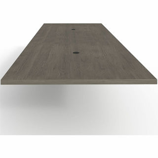 Lorell Prominence 2.0 Rectangular Conference Tabletop - 72" x 48" , 1.5" Top, 0.1" Edge - Material: Particleboard - Finish: Gray Elm