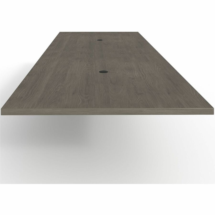 Lorell Prominence 2.0 Rectangular Conference Tabletop - 72" x 48" , 1.5" Top, 0.1" Edge - Material: Particleboard - Finish: Gray Elm