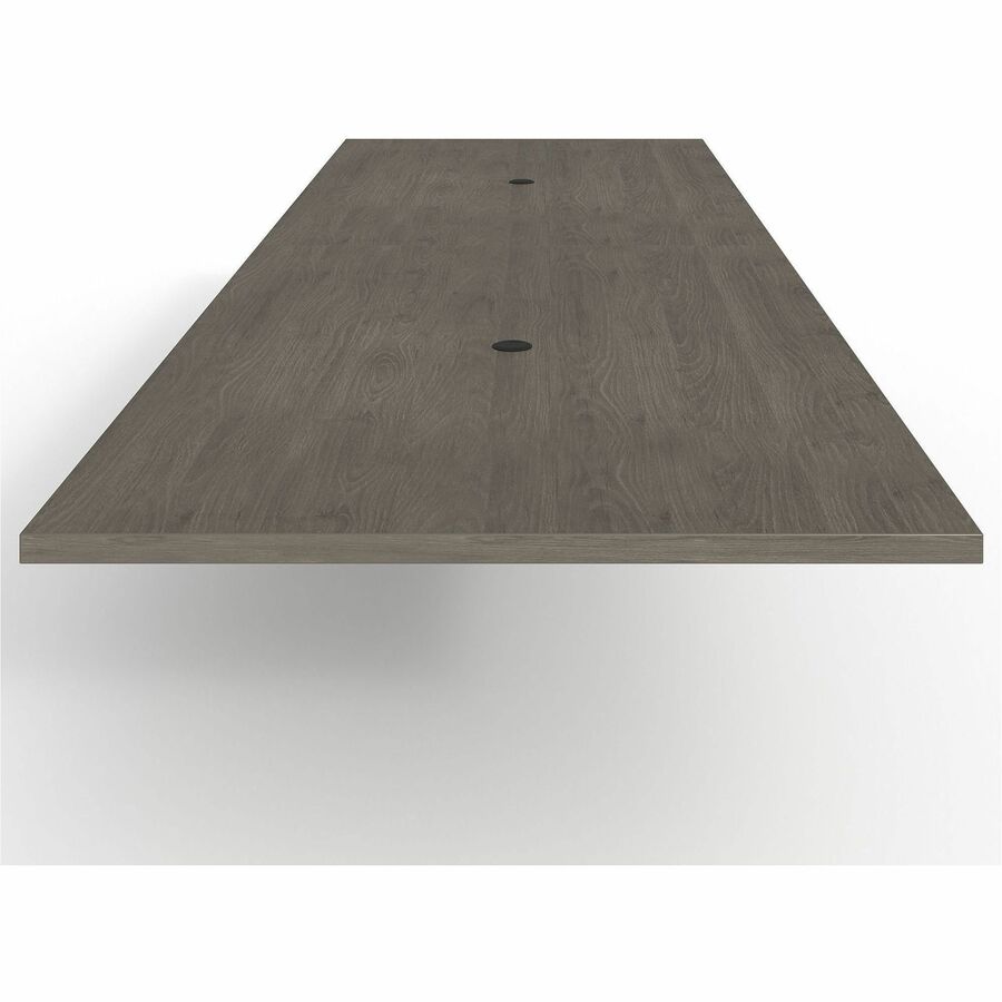 Lorell Prominence 2.0 Rectangular Conference Tabletop - 72" x 48" , 1.5" Top, 0.1" Edge - Material: Particleboard - Finish: Gray Elm