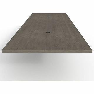 Lorell Prominence 2.0 Rectangular Conference Tabletop - 72" x 48" , 1.5" Top, 0.1" Edge - Material: Particleboard - Finish: Gray Elm