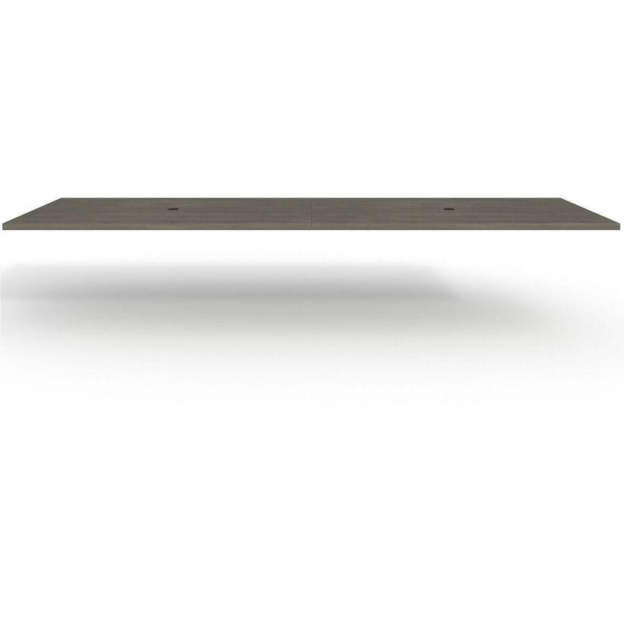 Lorell Prominence 2.0 Rectangular Conference Tabletop - 72" x 48" , 1.5" Top, 0.1" Edge - Material: Particleboard - Finish: Gray Elm