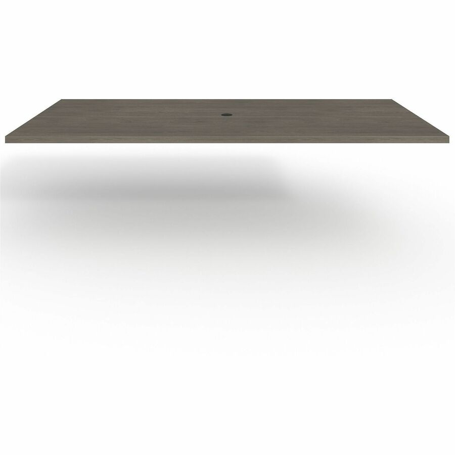 Lorell Prominence 2.0 Rectangular Conference Tabletop - 96" x 48" , 1.5" Top, 0.1" Edge - Material: Particleboard - Finish: Gray Elm