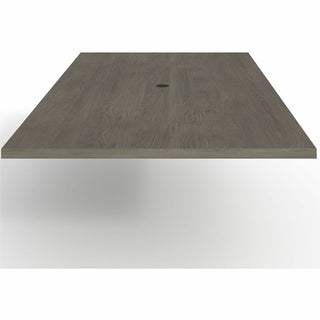 Lorell Prominence 2.0 Rectangular Conference Tabletop - 96" x 48" , 1.5" Top, 0.1" Edge - Material: Particleboard - Finish: Gray Elm