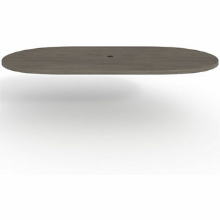 Lorell Prominence 2.0 Racetrack Conference Tabletop - 96" x 48" , 1.5" Top, 0.1" Edge - Material: Particleboard - Finish: Gray