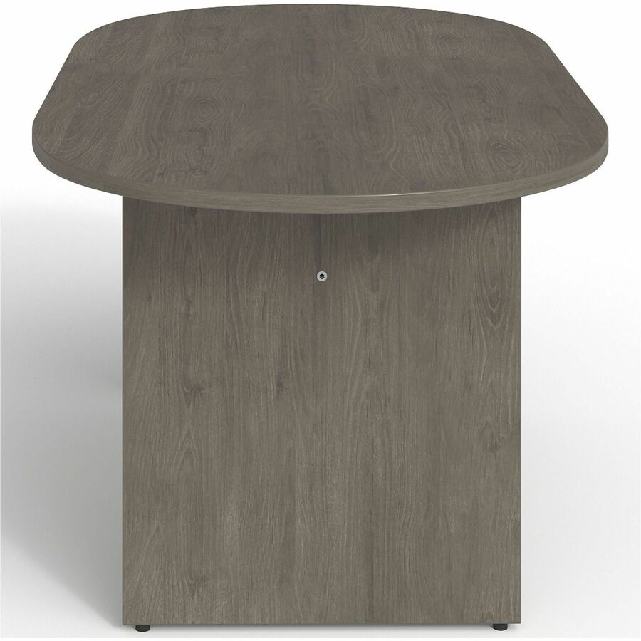 Lorell Prominence 2.0 Racetrack Conference Table - 72" x 36"29" , 1" Top, 0.1" Edge - Material: Particleboard - Finish: Gray