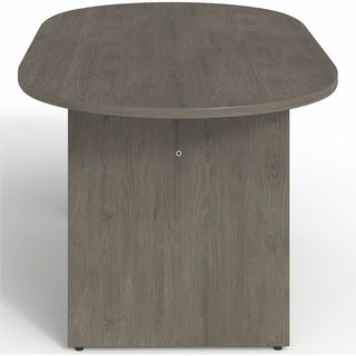 Lorell Prominence 2.0 Racetrack Conference Table - 72" x 36"29" , 1" Top, 0.1" Edge - Material: Particleboard - Finish: Gray