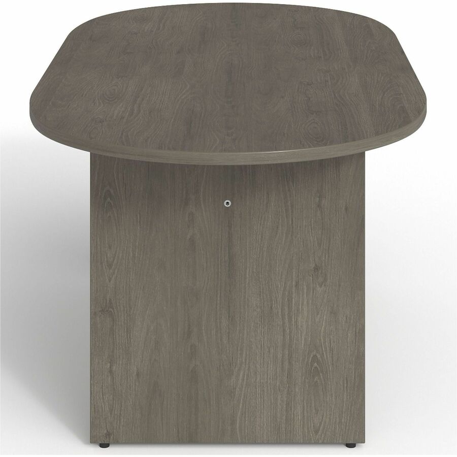 Lorell Prominence 2.0 Racetrack Conference Table - 72" x 36"29" , 1" Top, 0.1" Edge - Material: Particleboard - Finish: Gray