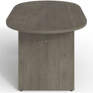 Lorell Prominence 2.0 Racetrack Conference Table - 72" x 36"29" , 1" Top, 0.1" Edge - Material: Particleboard - Finish: Gray