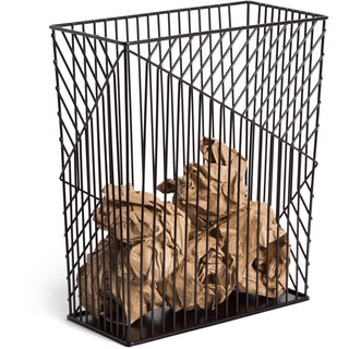 u-brands-vena-desk-organization-collection-waste-basket-6-gal-capacity-14-height-x-12-width-x-6-depth-metal-black-1-each_ubr3837u0206 - 1