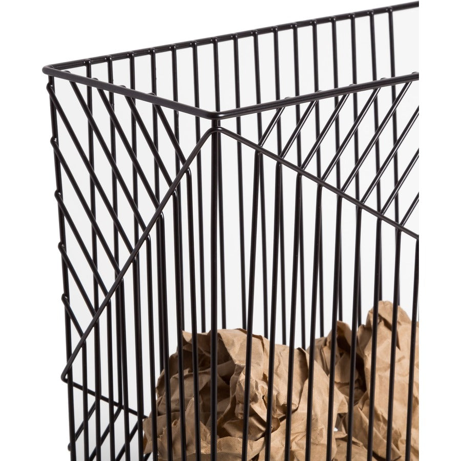 u-brands-vena-desk-organization-collection-waste-basket-6-gal-capacity-14-height-x-12-width-x-6-depth-metal-black-1-each_ubr3837u0206 - 5