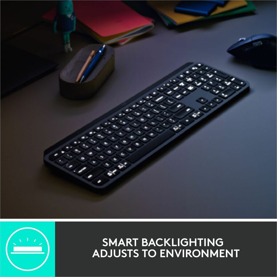 MX Keys for Business Wireless Keyboard, Graphite