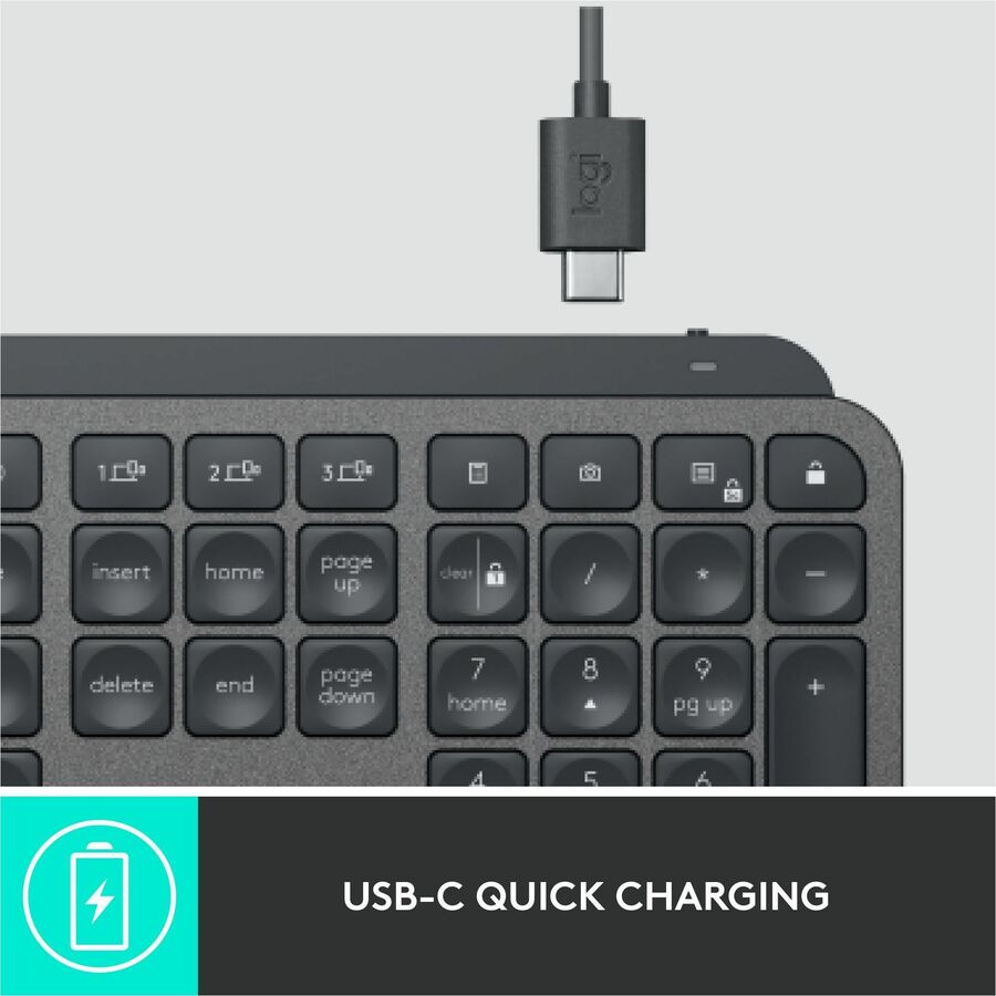 MX Keys for Business Wireless Keyboard, Graphite