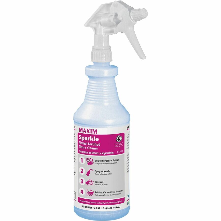 midlab-sparkle-alcohol-fortified-glass+-cleaner-ready-to-use-32-fl-oz-1-quart-clean-scent-12-carton-streak-free-film-free-strong-quick-drying-ammonia-free-light-blue_mlb05180012 - 2