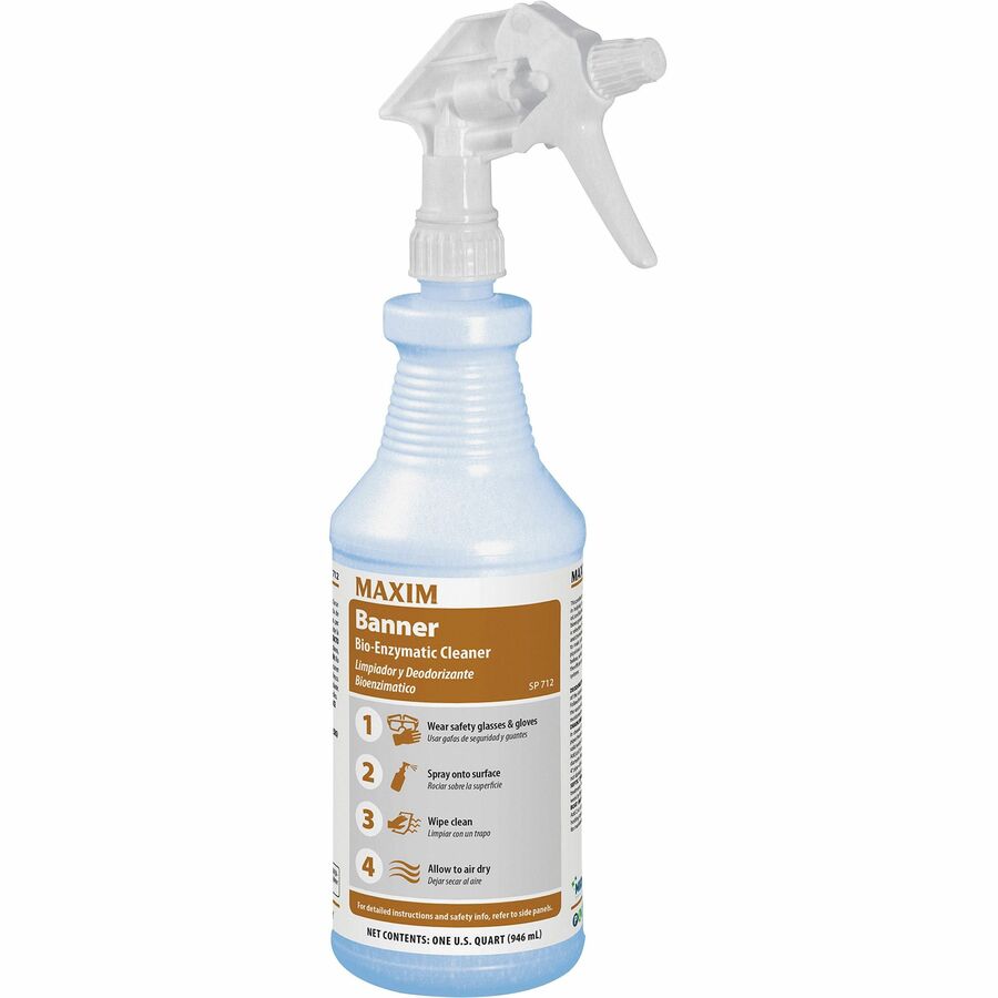 midlab-banner-bio-enzymatic-cleaner-ready-to-use-32-fl-oz-1-quart-fresh-scent-12-carton-white_mlb07120012 - 2
