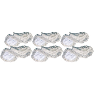 genuine-joe-dust-mop-head-refill-72-width-x-5-depth-yarn-cotton-synthetic-white-6-carton_gjo18388ct - 1