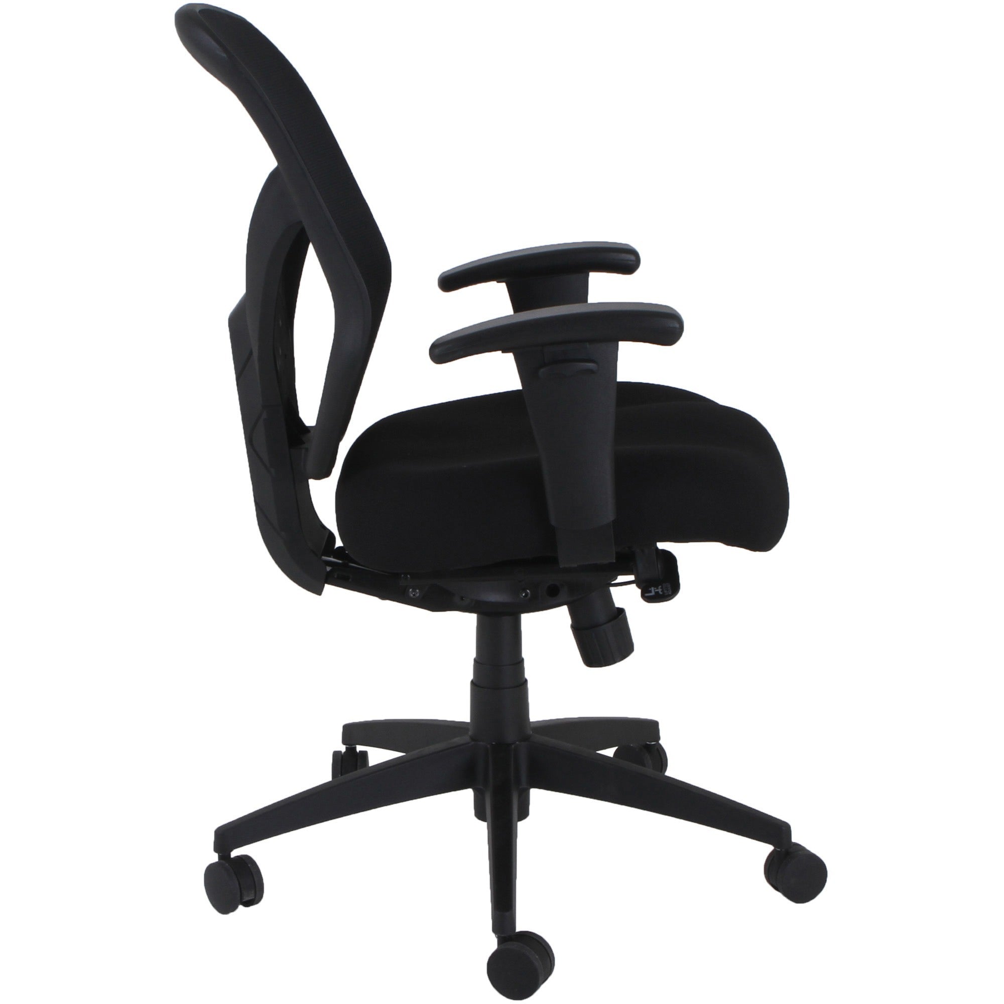 lorell-executive-mesh-high-back-office-chair-black-fabric-seat-black-mesh-back-high-back-5-star-base-armrest-1-each_llr40212 - 6