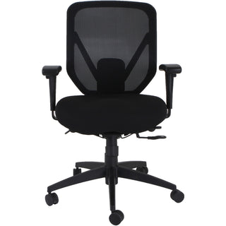 lorell-executive-mesh-high-back-office-chair-black-fabric-seat-black-mesh-back-high-back-5-star-base-armrest-1-each_llr40212 - 3