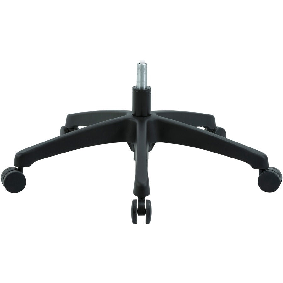 Lorell High-back Mesh Chair - Black Mesh Seat - Black Mesh Back - Plastic Frame - High Back - 5-star Base - Armrest - 1 Each