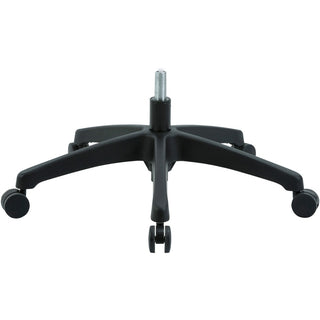 Lorell High-back Mesh Chair - Black Mesh Seat - Black Mesh Back - Plastic Frame - High Back - 5-star Base - Armrest - 1 Each